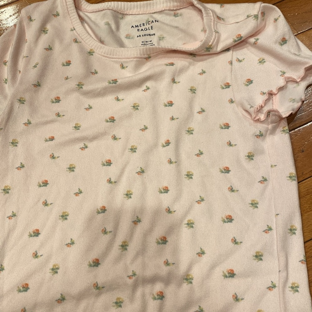 Pink Floral Women's Sleepwear Set - Picture 3 of 5